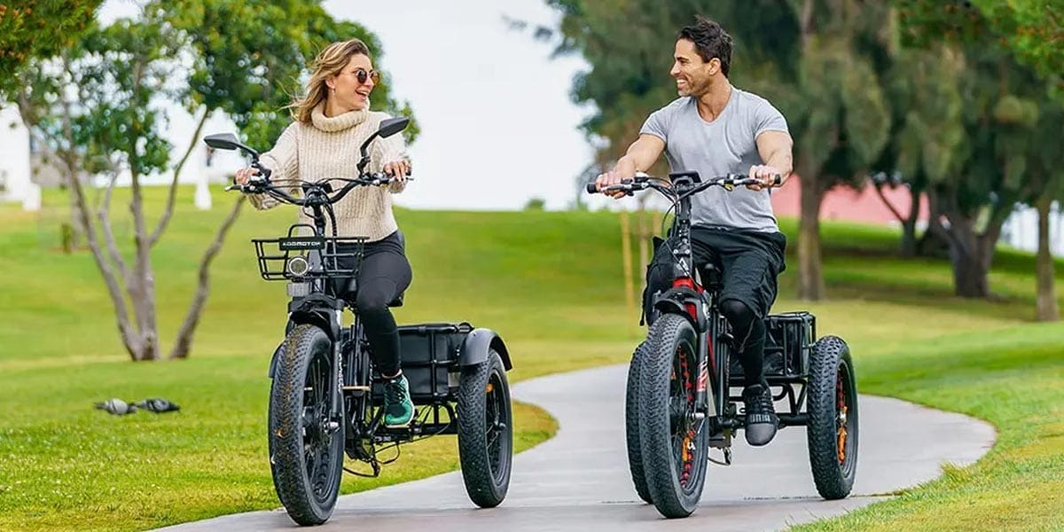 ADDMOTOR Trike - Powerful Electric Tricycle