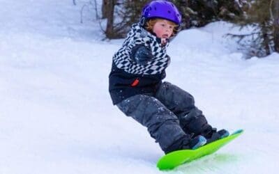 Lucky Bums Kids Beginner Plastic Snowboard Review