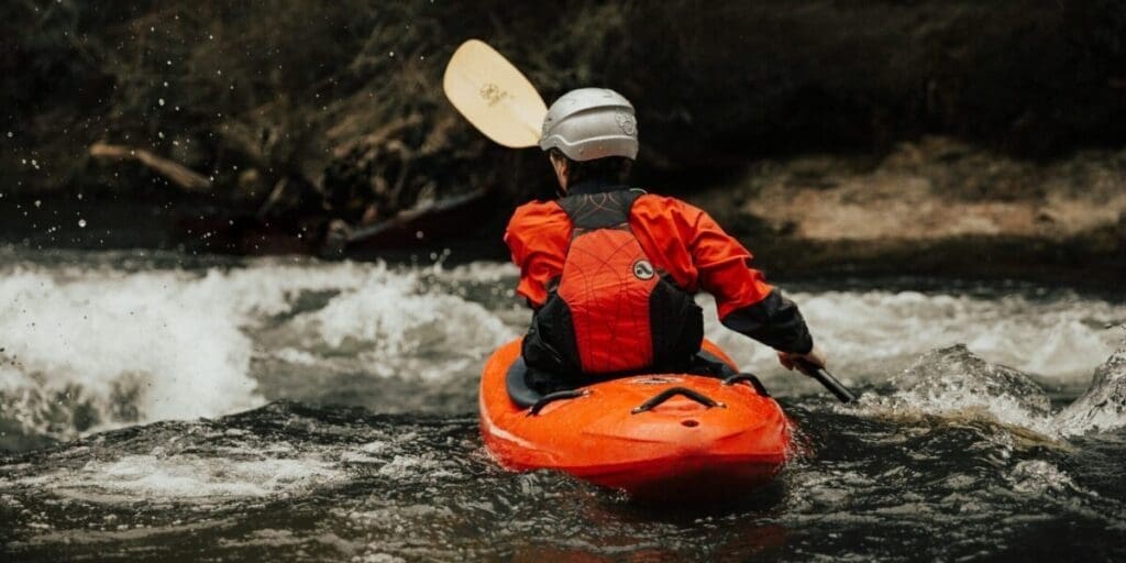 White Water River Kayaking - Paddle Control Skills Matter