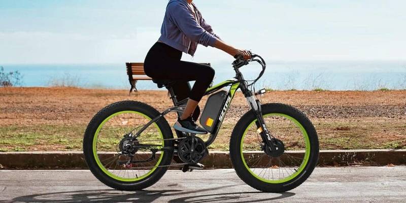 1500W Electric Bike for Adults - 26" Fat Tire Electric Mountain Bicycle