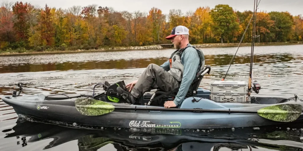 Old Town Sportsman Bigwater ePDL+ 132 - Awesome Fishing Kayaks