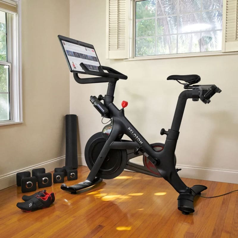 Peloton Indoor Exercise Bike - Peloton Bike+ with a Rotating Touchscreen