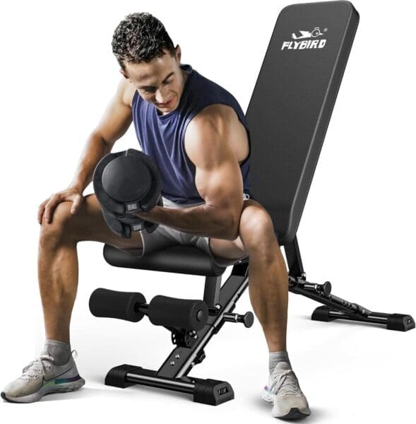 FLYBIRD Adjustable Weight Bench for Full Body Workout FLYBIRD Adjustable Weight Bench for Full Body Workout